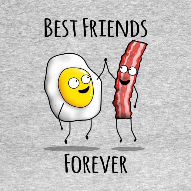 Bacon and Egg BFF by jozvoz